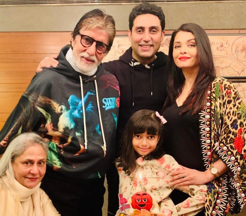 Aishwarya Rai Family Photo