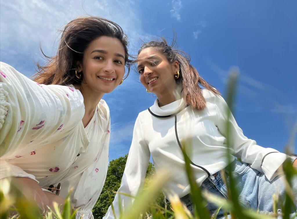 Alia Bhatt with Friend
