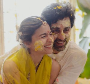 Alias Bhatt with Husband