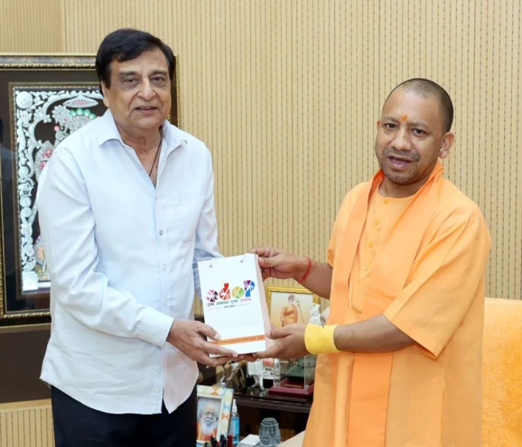 K. C. Bokadia with Chief Minister